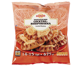 Cocktail- riisipiirakka