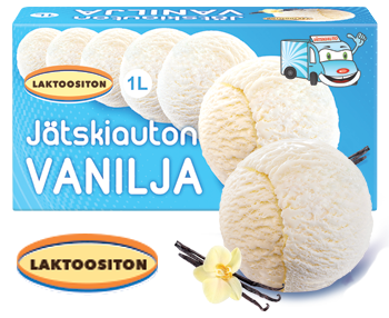 Jätskiauton Vanilja 1L  - LAKTOOSITON