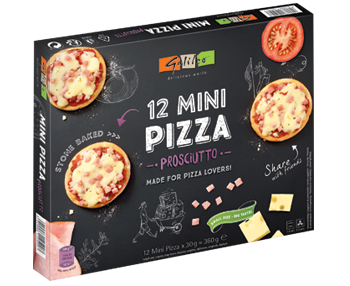 Kinkku minipizza 12 kpl