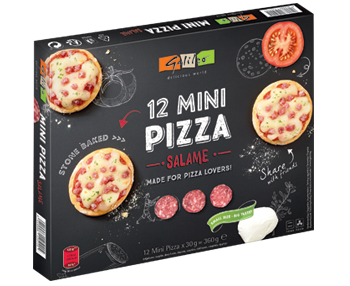 Salami minipizza 12 kpl