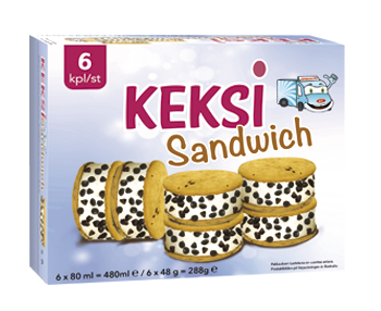 Keksi Sandwich 6 kpl