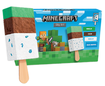 Minecraft -puikko 4 kpl