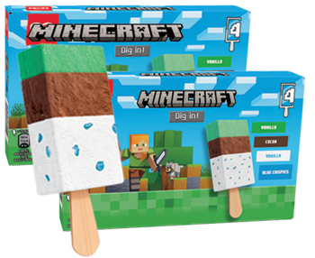 Minecraft -puikko 8 kpl