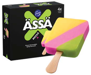 Missä X -limonadijää 4 kpl